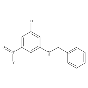 Benzenemethanamine, N-(3-chloro-5-nitrophenyl)-结构式