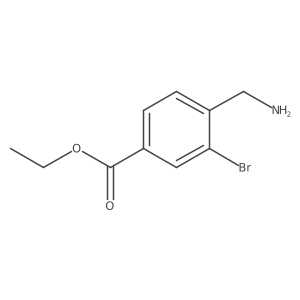 Ethyl 4-(aminomethyl)-3-bromobenzoate Structure