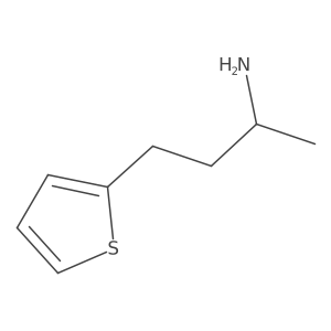 (2R)-4-(thiophen-2-yl)butan-2-amine Structure
