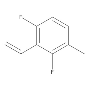 1,3-Difluoro-4-methyl-2-vinylbenzene Structure