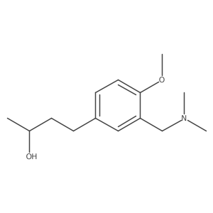 4-{3-[(Dimethylamino)methyl]-4-methoxyphenyl}butan-2-ol结构式