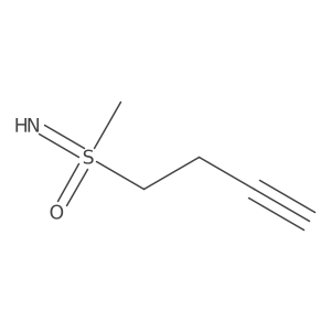 But-3-ynyl-imino-methyl-oxo-lambda6-sulfane结构式