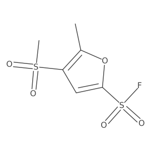 4-Methanesulfonyl-5-methylfuran-2-sulfonyl fluoride Structure