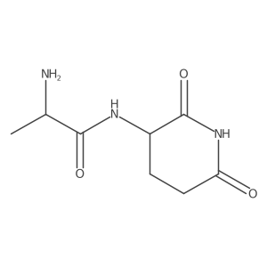(S)-2-Amino-N-((S)-2,6-dioxopiperidin-3-yl)propanamide Structure