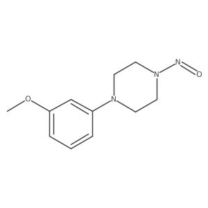 1-(3-Methoxyphenyl)-4-nitrosopiperazine Structure