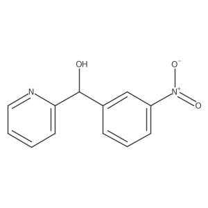 (3-Nitrophenyl)(pyridin-2-yl)methanol Structure