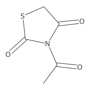 2,4-Thiazolidinedione, 3-acetyl-(9CI)结构式