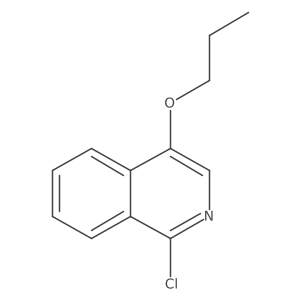 1-Chloro-4-propoxyisoquinoline Structure