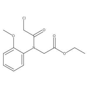 ET-N-Chloroacetyl-N-(2meoph)glycinate结构式