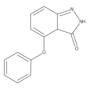 3h-Indazol-3-one,1,2-dihydro-4-phenoxy-结构式