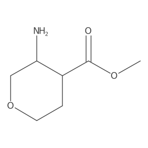 methyl (3S,4S)-3-aminooxane-4-carboxylate Structure