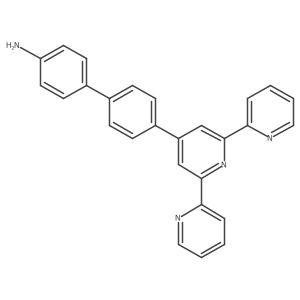 4'-([2,2':6',2"-Terpyridin]-4'-yl)-[1,1'-biphenyl]-4-amine Structure