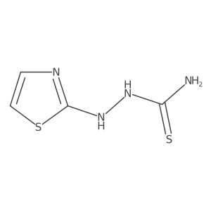 [(1,3-Thiazol-2-yl)amino]thiourea Structure
