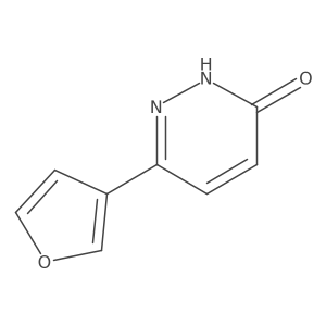 3-(furan-3-yl)-1H-pyridazin-6-one Structure