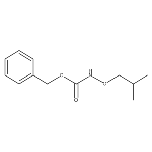 Phenylmethyl N-(2-methylpropoxy)carbamate结构式
