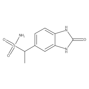 1-(2-oxo-2,3-dihydro-1H-1,3-benzodiazol-5-yl)ethane-1-sulfonamide Structure