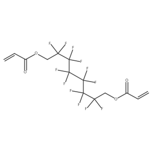 1,8-Bis(acryloxy)-1H,1H,8H,8H-perfluorooctane结构式
