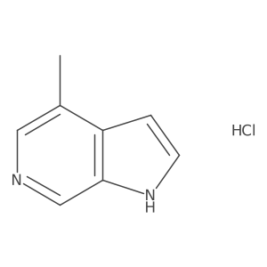 4-Methyl-1H-pyrrolo[2,3-C]pyridinehydrochloride Structure