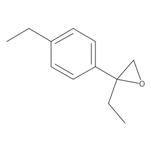 2-Ethyl-2-(4-ethylphenyl)oxirane Structure