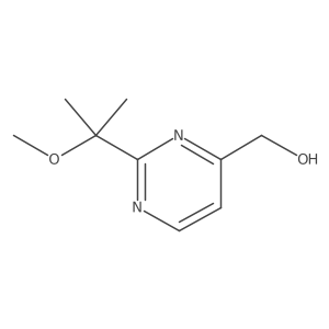(2-(2-Methoxypropan-2-yl)pyrimidin-4-yl)methanol结构式