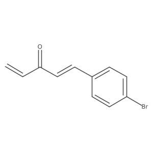 1-(4-Bromophenyl)penta-1,4-dien-3-one结构式