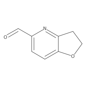 2H,3H-furo[3,2-b]pyridine-5-carbaldehyde Structure