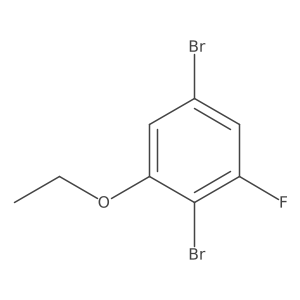 Benzene, 2,5-dibromo-1-ethoxy-3-fluoro- Structure