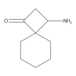 3-Aminospiro[3.5]nonan-1-one Structure