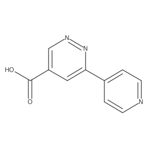 6-(Pyridin-4-yl)pyridazine-4-carboxylic acid Structure
