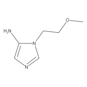 1-(2-Methoxyethyl)-1H-imidazol-5-amine Structure