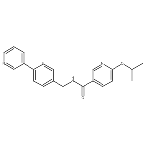 N-([2,3'-bipyridin]-5-ylmethyl)-6-isopropoxynicotinamide Structure