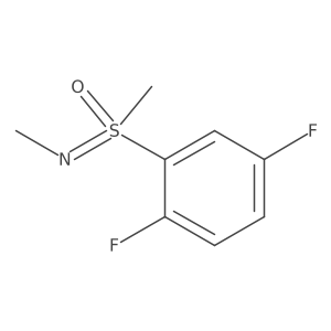 [(2,5-Difluorophenyl)(methyl)oxo-lambda6-sulfanylidene](methyl)amine结构式