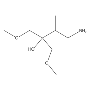 4-Amino-1-methoxy-2-(methoxymethyl)-3-methylbutan-2-ol结构式