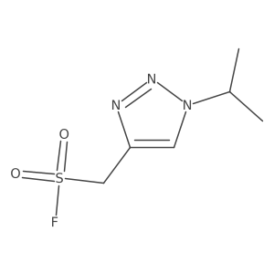 [1-(propan-2-yl)-1H-1,2,3-triazol-4-yl]methanesulfonyl fluoride结构式