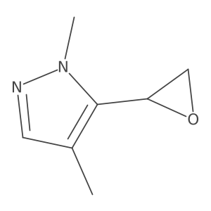 1,4-dimethyl-5-[(2R)-oxiran-2-yl]-1H-pyrazole Structure