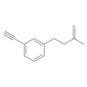 4-(3-Ethynylphenyl)butan-2-one Structure