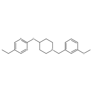 5-Ethyl-2-({1-[(3-methoxyphenyl)methyl]piperidin-4-yl}oxy)pyrimidine结构式
