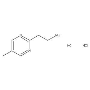 2-(5-Methylpyrimidin-2-yl)ethan-1-amine dihydrochloride Structure