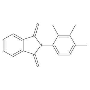 2-(2,3,4-Trimethylphenyl)-1H-isoindole-1,3(2H)-dione Structure
