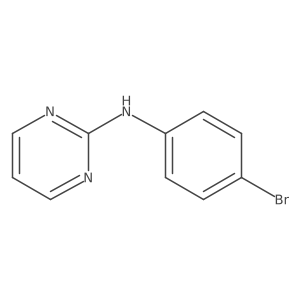N-(4-bromophenyl)pyrimidin-2-amine Structure
