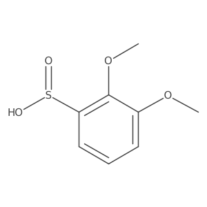2,3-Dimethoxybenzenesulfinic acid结构式