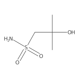 2-Hydroxy-2-methylpropane-1-sulfonamide Structure