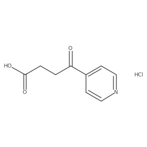 4-Oxo-4-(pyridin-4-yl)butanoic acid hydrochloride Structure