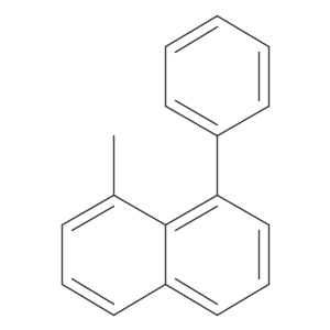 1-Methyl-8-phenylnaphthalene结构式