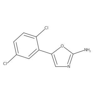 5-(2,5-Dichlorophenyl)oxazol-2-amine Structure