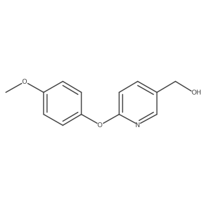 6-(4-methoxyphenoxy)-3-Pyridinemethanol Structure