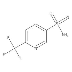 6-(Trifluoromethyl)pyridine-3-sulfonamide Structure