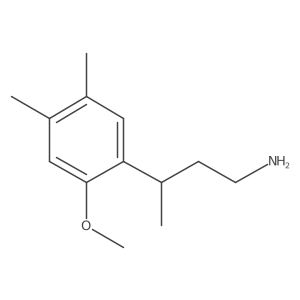3-(2-Methoxy-4,5-dimethylphenyl)butan-1-amine Structure