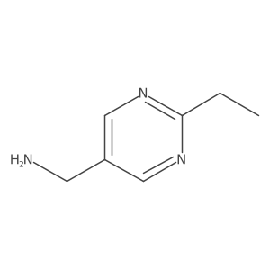 (2-Ethylpyrimidin-5-YL)methanamine结构式