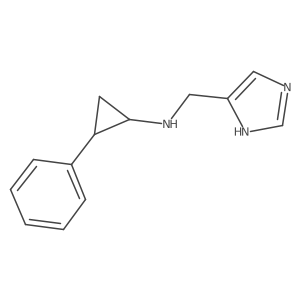 1H-Imidazole-5-methanamine, N-(2-phenylcyclopropyl)-结构式